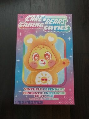 NIB Care Bears Caring Cuties Vinyl Plush Pendant Toy Blind Box Keyring 6"